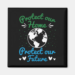 Imã O Dia da Terra Proteja nossa Terra