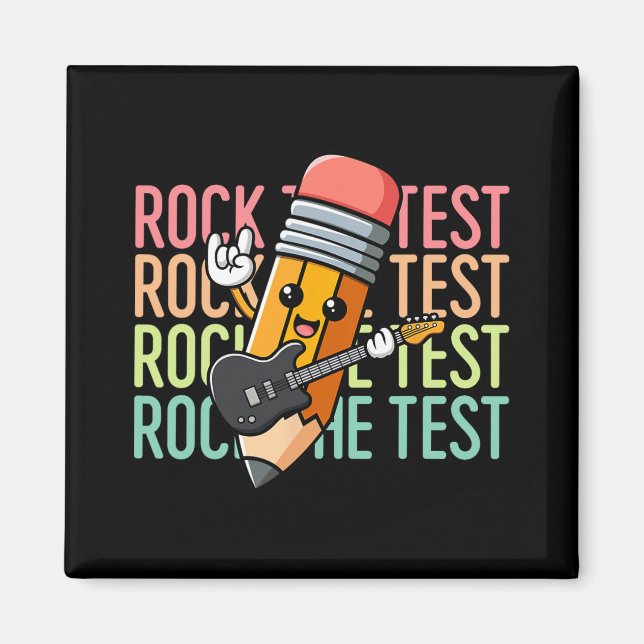 Imã O Dia de Teste do Professor no Dia de Teste da FUN (Frente)