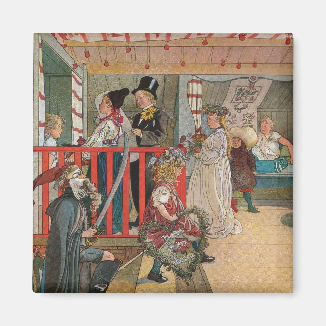 Imã O Dia do Nome de Carl Larsson (Frente)