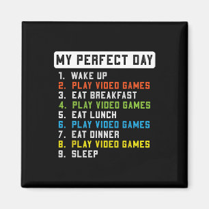 Imã O Dia Perfeito Joga Videos games Engraçados Homens