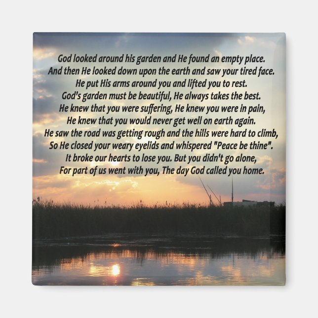 Imã O dia que Deus te chamou de Magneta (Frente)