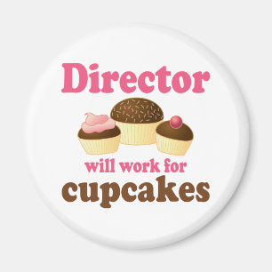 Imã O Diretor Trabalhará Para Cupcakes
