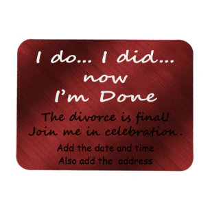 Ímã O Divórcio é Final