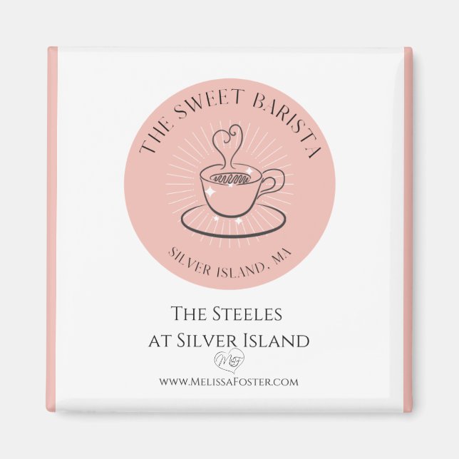 Imã O doce Magnet Barista (Frente)