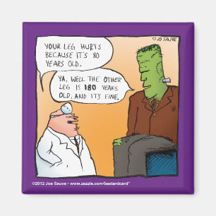 Imã O Doutor de Frankenstein Cartoon