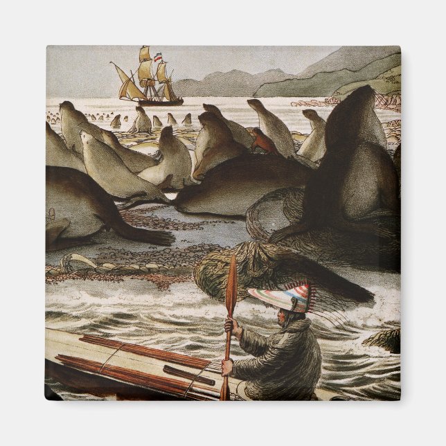 Imã O dragão americano numa expedição, George Catlin (Frente)