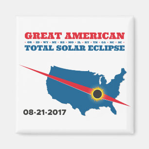 Imã O eclipse solar total - 2017 - eu vi-o!