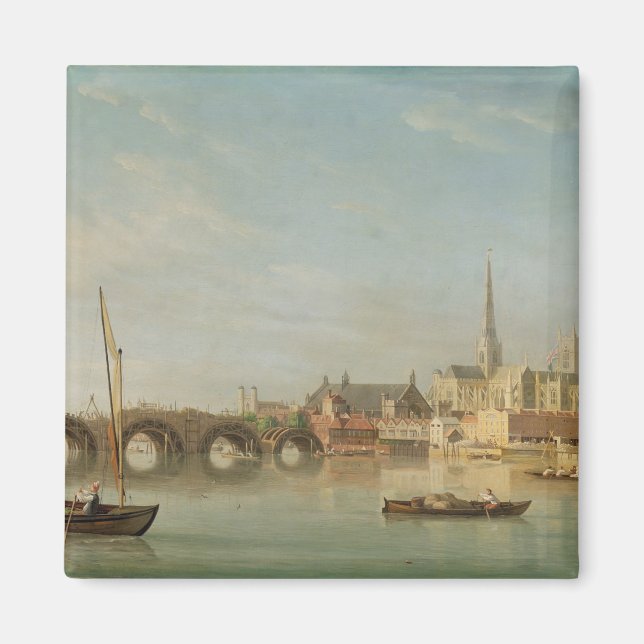 Imã O Edifício da Ponte Westminster com uma imagem (Frente)