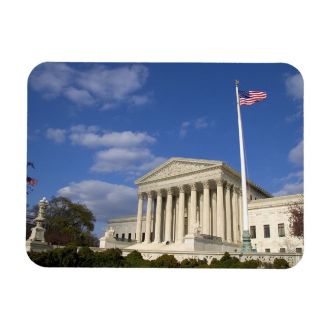 Ímã O edifício da Suprema Corte dos Estados Unidos em (Horizontal)