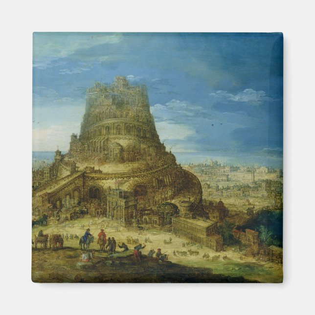 Imã O edifício da Torre de Babel (Frente)