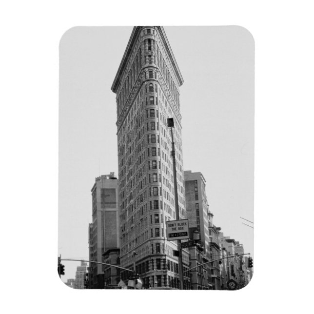 Ímã O edifício Flatiron (foto) (Vertical)
