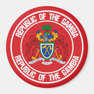 Imã O emblema da volta da Gâmbia