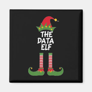 Imã O Engraçado Analista De Natal Da Data Elf Mat
