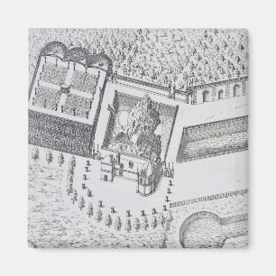 Imã O eremitério e o Maison Blanc no castelo