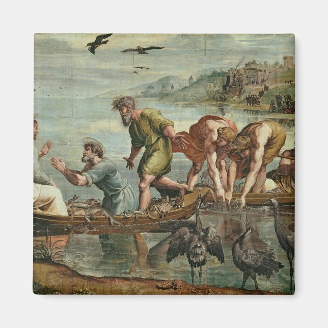 Imã O Esboço Miraculoso dos Peixes (desenho animado pa (Frente)