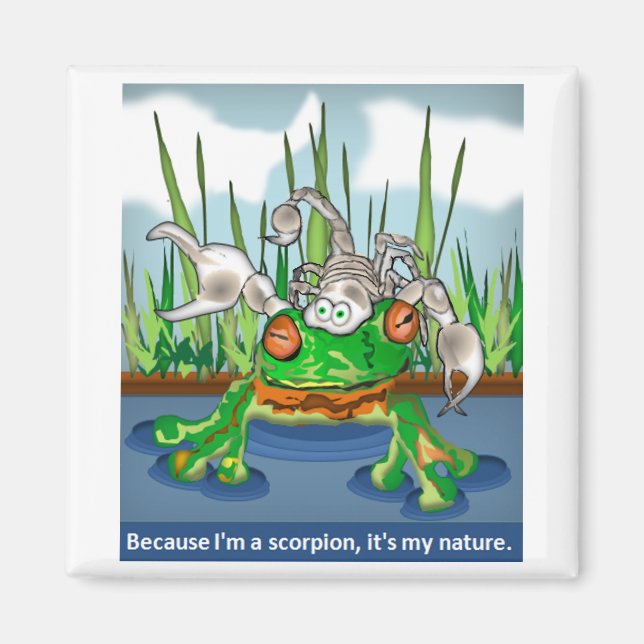 Imã O Escorpião e o Sapo (Frente)