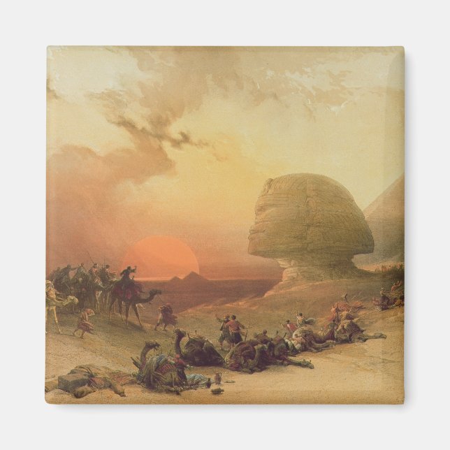 Imã O Esfinge em Giza (Frente)