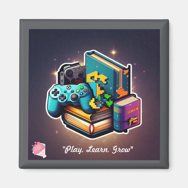 Imã "O Espaço de Aprendizado" (Frente)