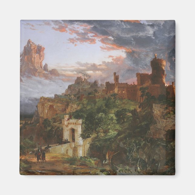 Imã O Espírito da Guerra (Batalha num Castelo Medieval (Frente)