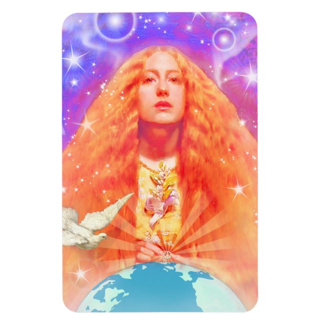 Ímã O Espírito Do Magneta Da Paz (Vertical)