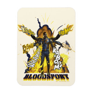 Ímã O Esquadrão Suicida   Ação Gráfica relativa ao esp