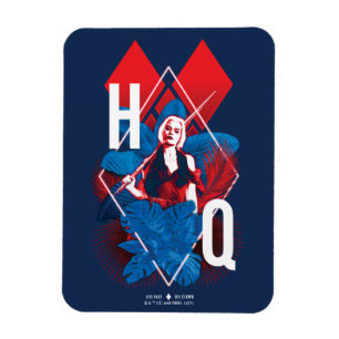 Ímã O Esquadrão Suicida   Harley Quinn Fern e Diamant