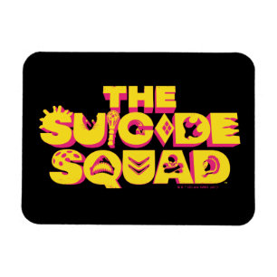 Ímã O Esquadrão Suicida   Logotipo do ícone de carac