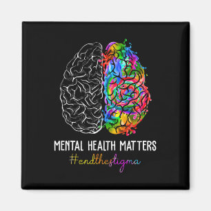 Imã O Estigma Problemas de Saúde Mental Sensibilização