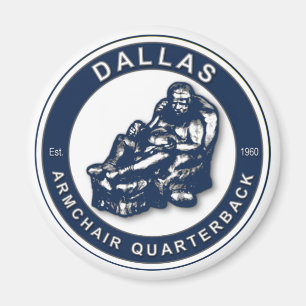 Imã O estratego da poltrona - fan de futebol de Dallas