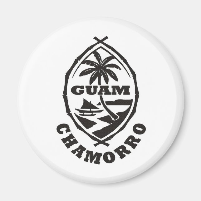 Imã O excelente de Guam (Frente)