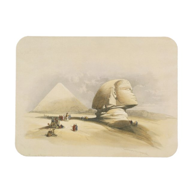Ímã O Excelente Esfinge e as Pirâmides de Giza, de "E (Horizontal)