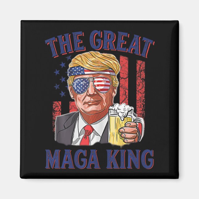 Imã O Excelente Maga King é um trunfo da cerveja ameri (Frente)