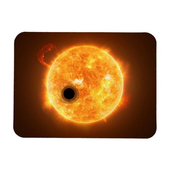 Ímã O Exoplaneta Wasp-107b É Um Gigante De Gás (Horizontal)