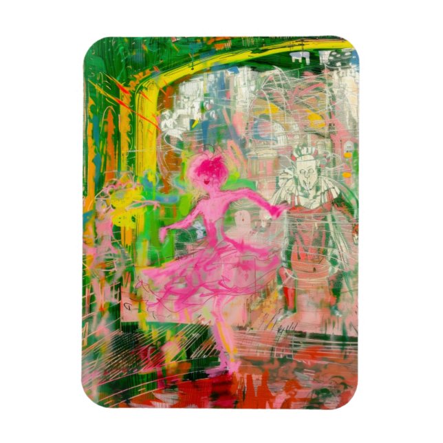 Ímã O Falador - Caos do Balé Neon (Vertical)