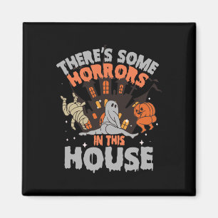 Imã O Fantasma da Abóbora Halloween Há Alguns Horrores