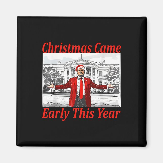 Imã O Feliz Natal Chegou No Início Deste Ano 2024 2 (Frente)