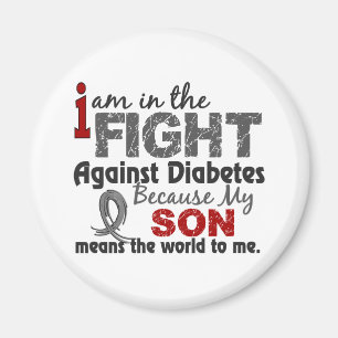 Imã O filho significa-me o mundo diabetes