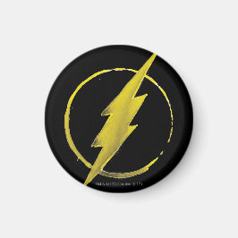 Imã O Flash | Emblema do tórax amarelo