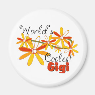 Imã O Floral Mais Legal do Mundo Gigi