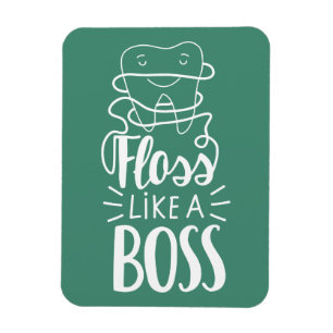 Ímã O Floss gosta de um chefe