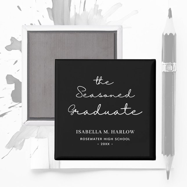 Imã O Formando Assado Personalizado (Criador carregado)