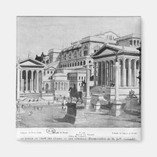 Imã O Fórum Romano da Antiguidade