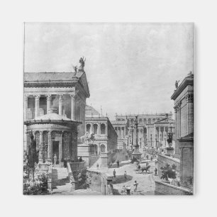 Imã O fórum romano da Antiguidade, 1914
