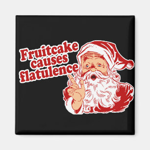 Imã O Fruitcake causa a flatulência
