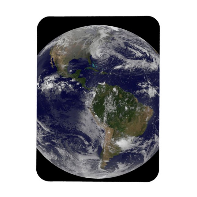 Ímã O Furacão Sandy Na Costa Leste Dos Eua. (Vertical)