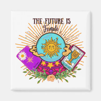 Imã O futuro é a bola de cristal feminina
