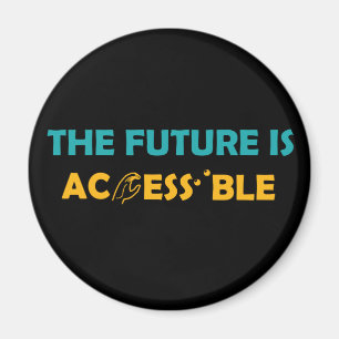 Imã O futuro é a linguagem de sinais ASL acessível Bra