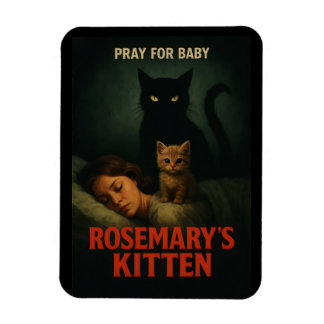 Ímã O Gatinho de Rosemary – Paródia de Gato de Terror