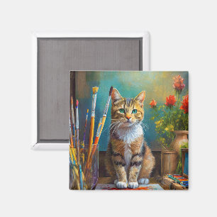 Imã O Gato Artístico