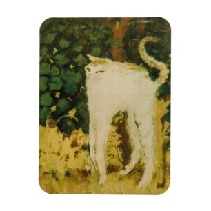 Ímã O Gato Branco por Bonnard